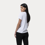 MAJESTIC T-Shirt basica girocollo Bianco