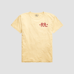 RRL T-Shirt  con grafica del Logo Ocra