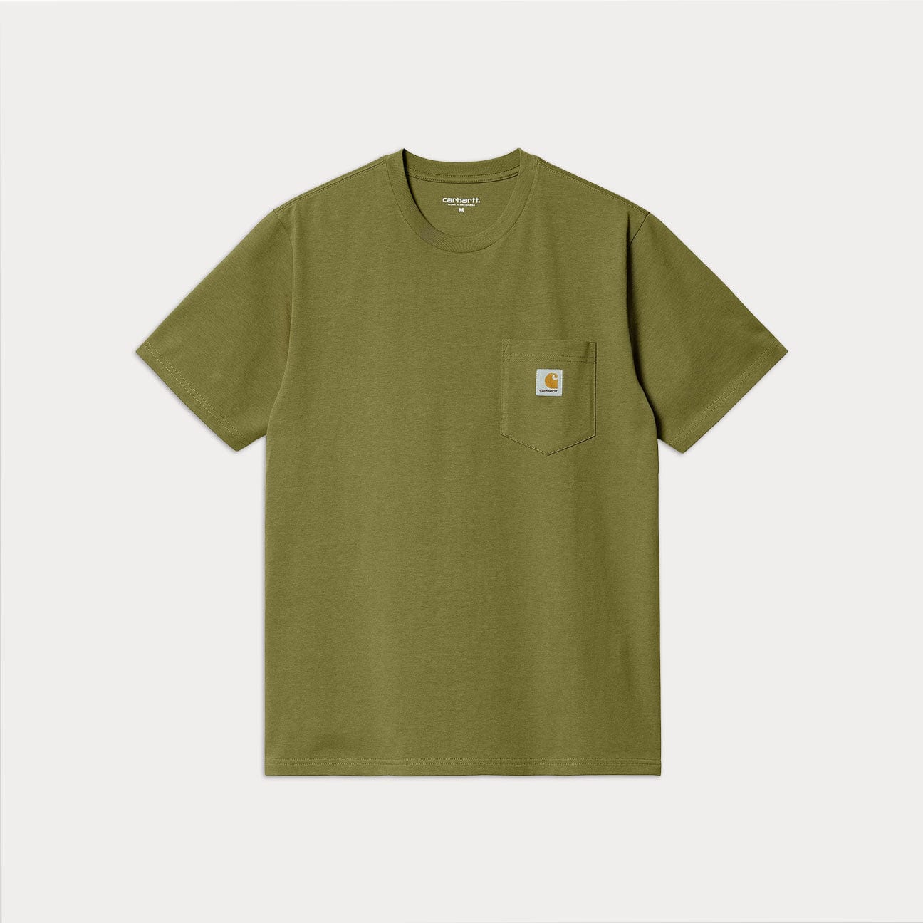 CARHARTT T-Shirt  S/S Pocket Verde