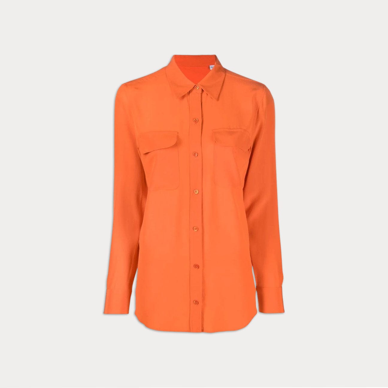 EQUIPMENT Camicia Slim Signature Koi Orange
