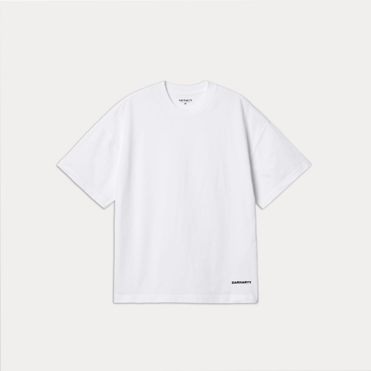 CARHARTT T-Shirt Link Script Bianco
