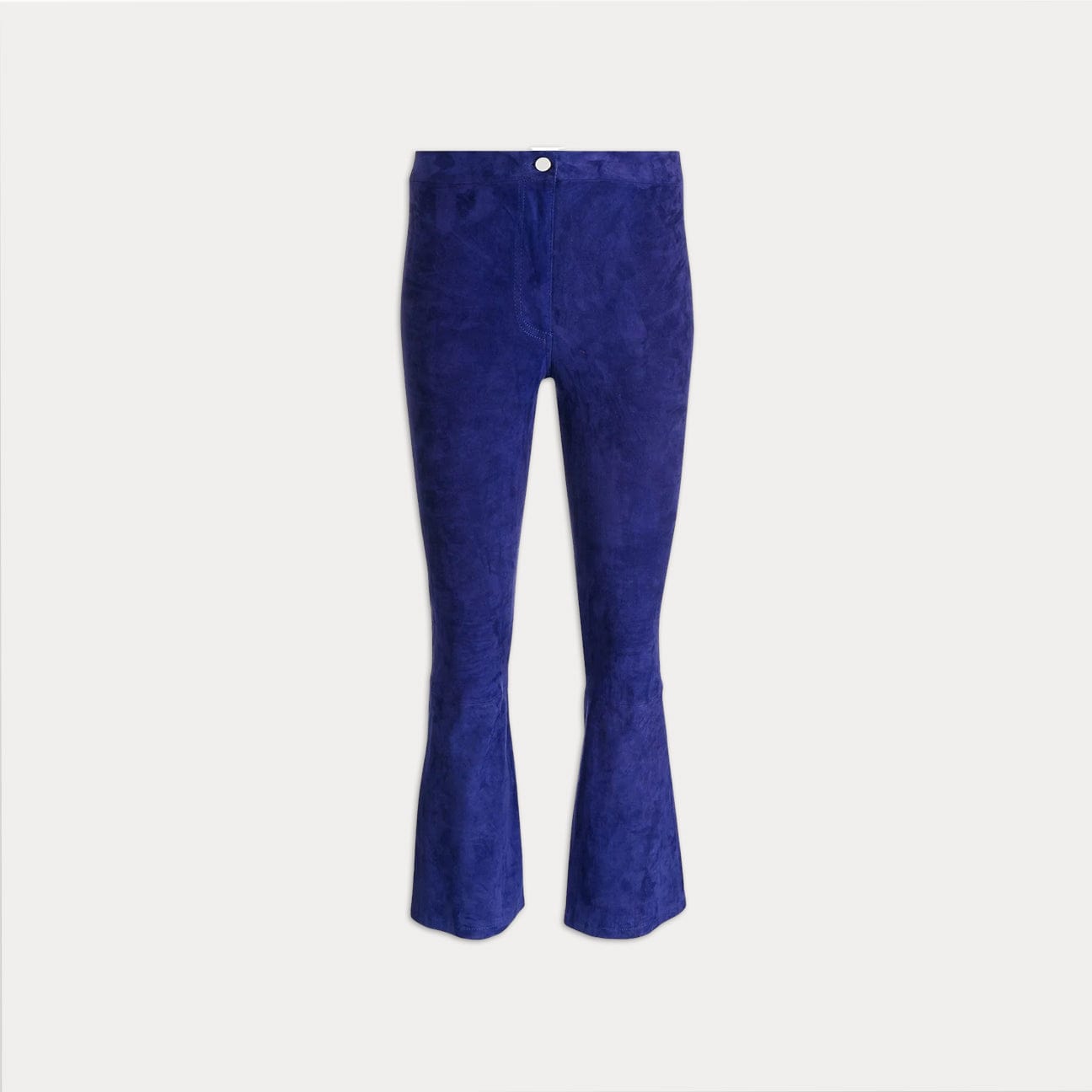 ARMA Pantaloni in suede stretch Electric Blue