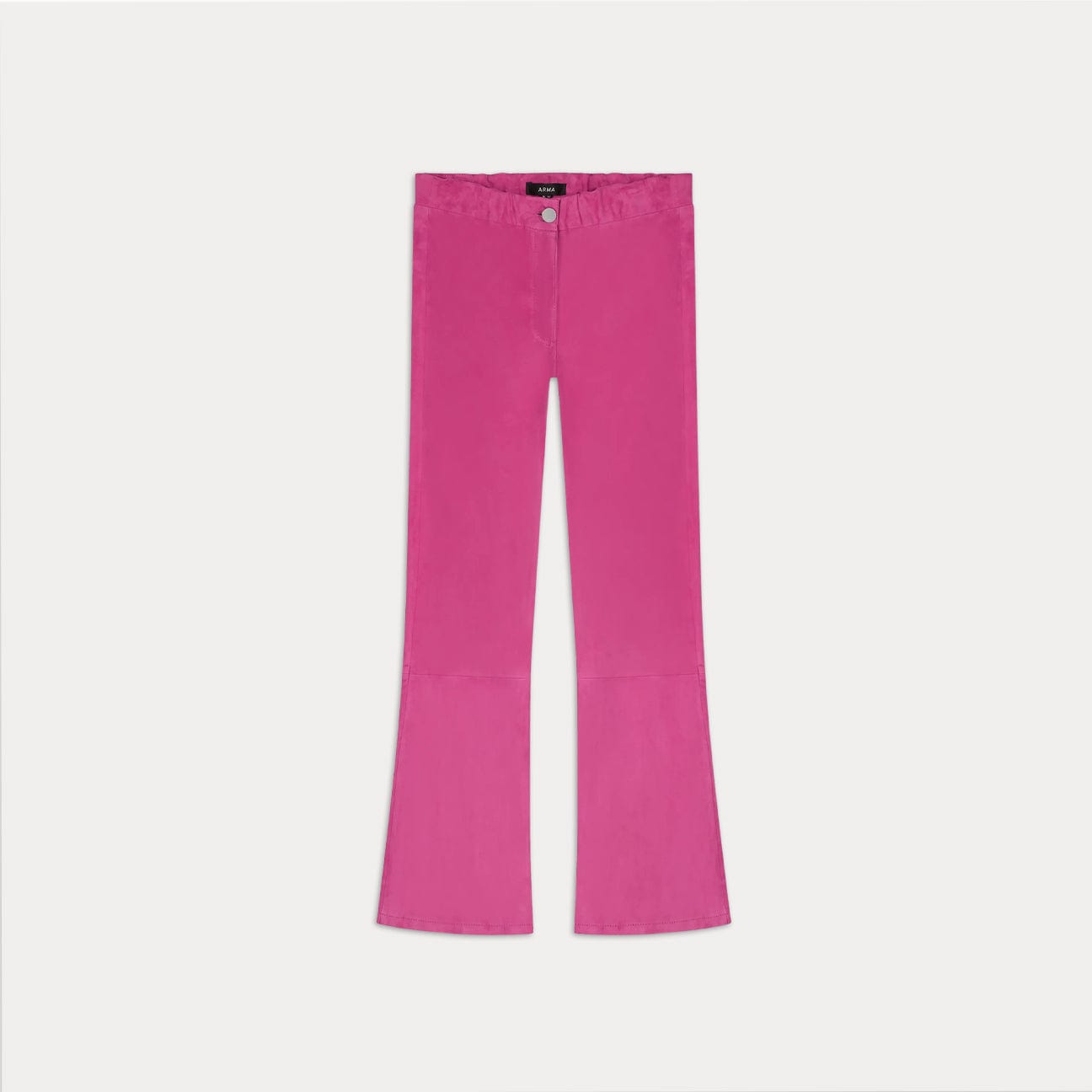 ARMA Pantaloni in suede stretch Hot Pink