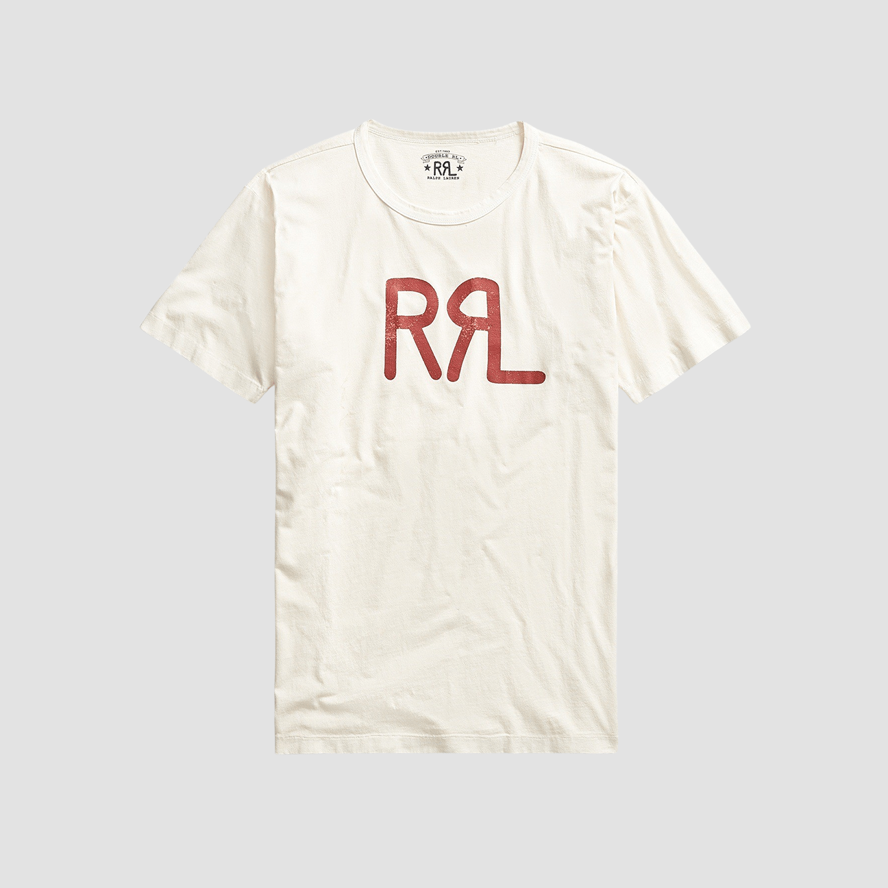 RRL T-Shirt con grafica del logo Bianco