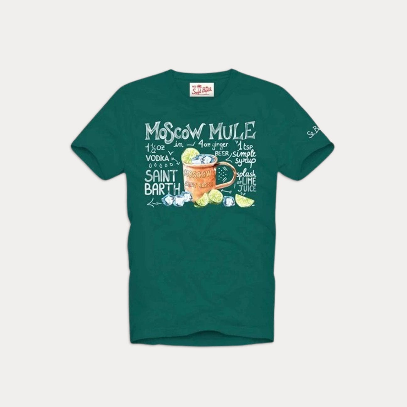 MC2 SAINT BARTH T-Shirt Moscow Mule Verde