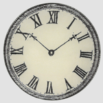 JOHN DERIAN Piatto Tray Timepiece