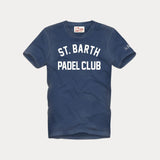 MC2 SAINT BARTH T-Shirt "St.Barth Padel Club" Blue