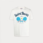 MC2 SAINT BARTH T-Shirt "Padel Club"Bianco