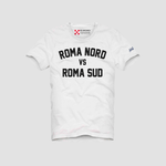 MC2 SAINT BARTH T-Shirt Roma nord vs Roma Sud Bianco