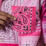 OVERLORD Camicia stampa bandana Rosa