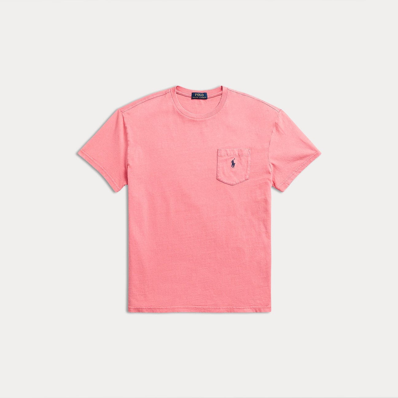 POLO RALPH LAUREN T-Shirt con taschino Rosa