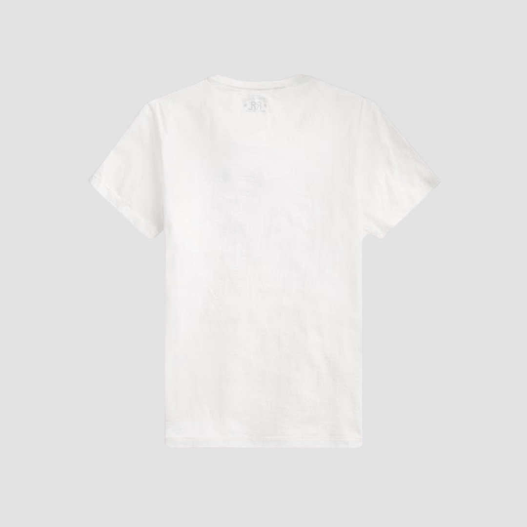 RRL T-Shirt con logo Bianco