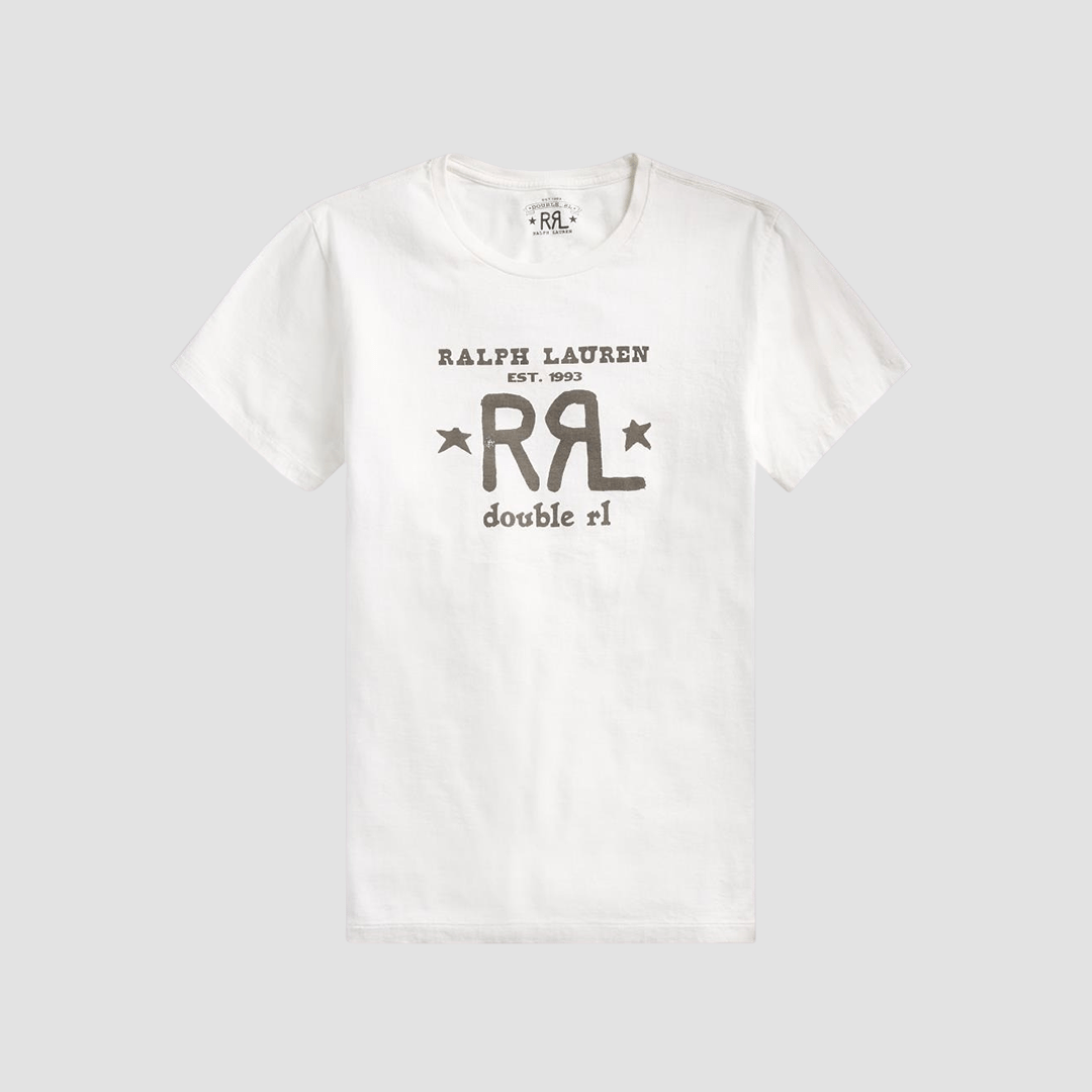 RRL T-Shirt con logo Bianco