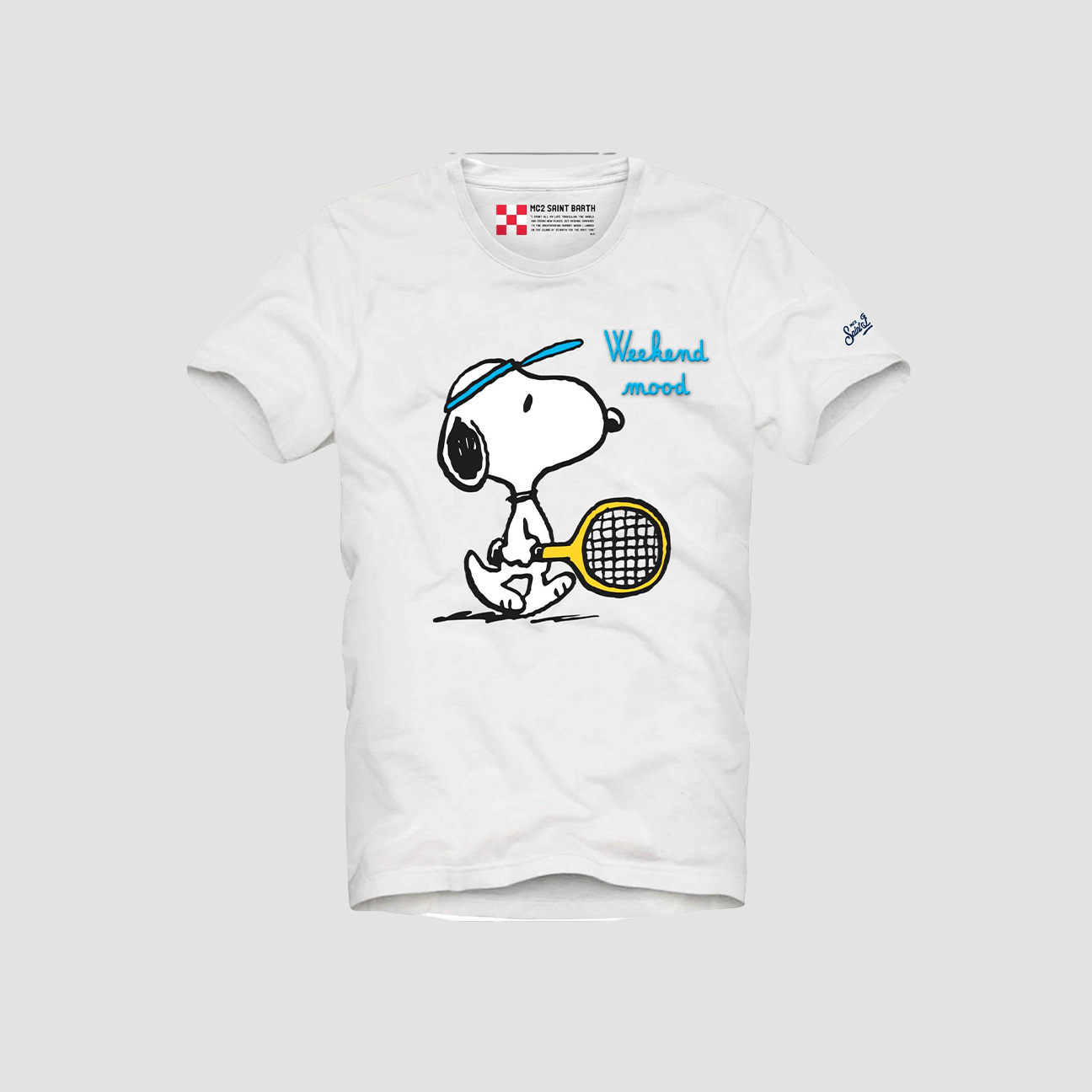 MC2 SAINT BARTH T-Shirt Snoopy Bianco