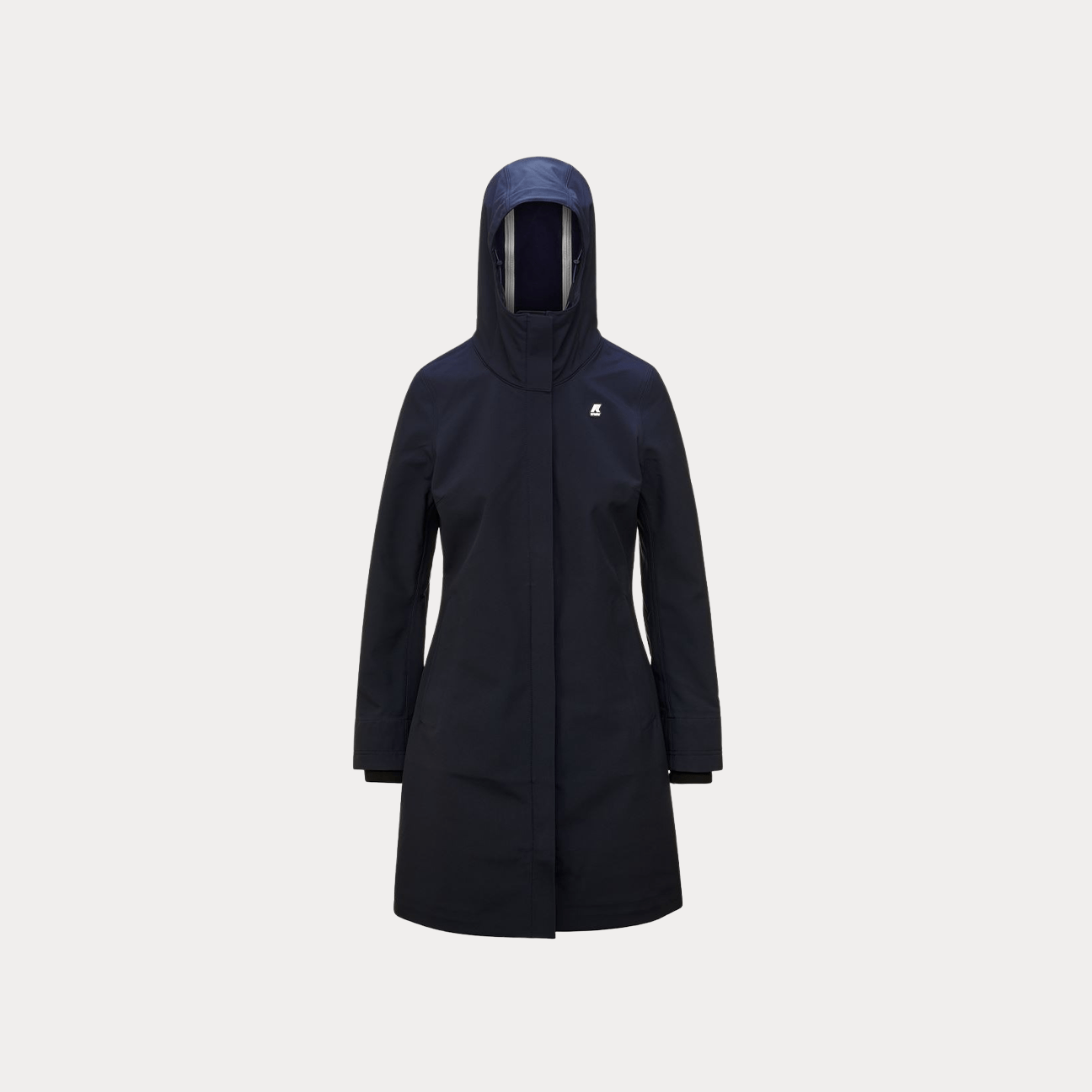 KWAY Cappotto Stephy Bonded Blue e Nero