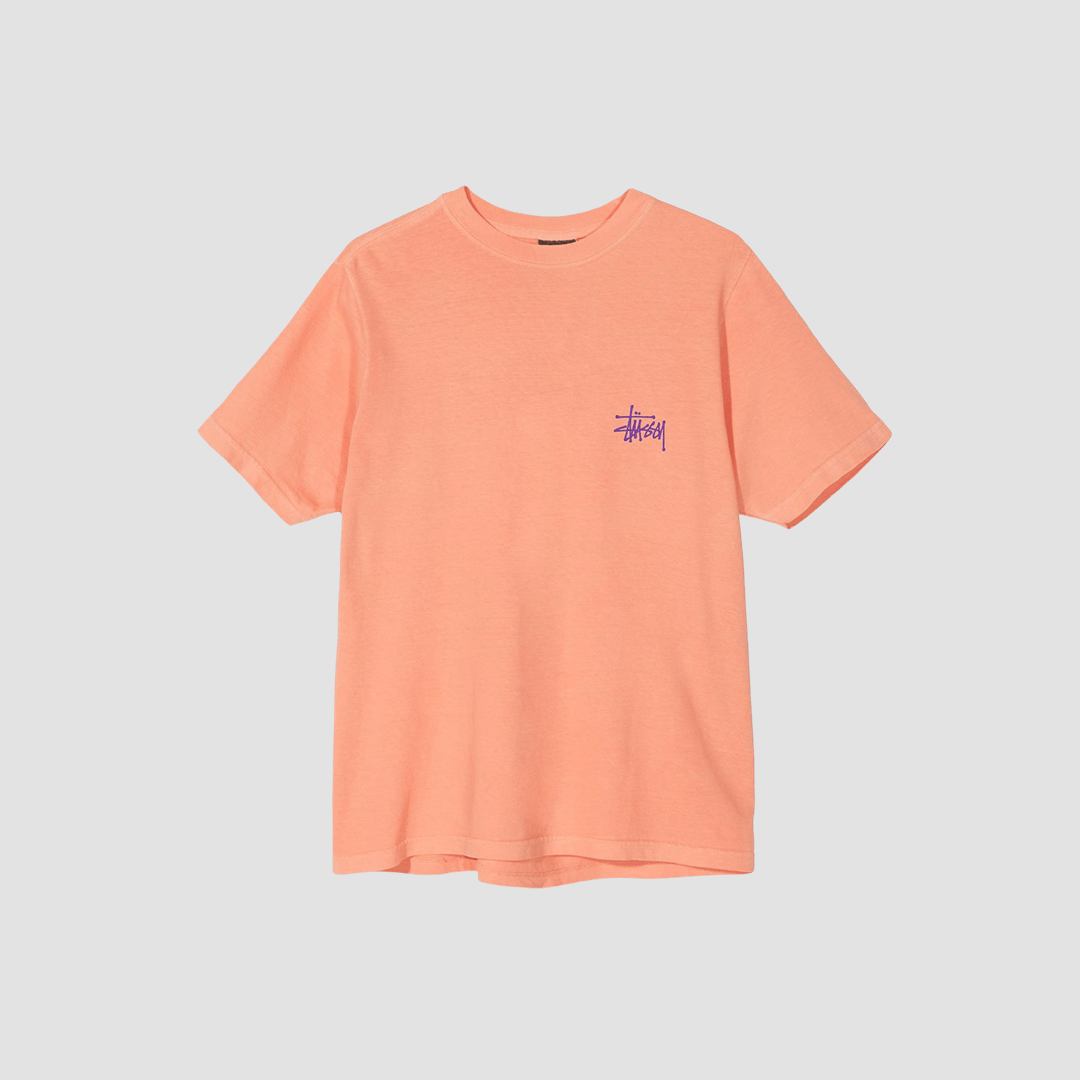 STUSSY T-shirt Basic  Arancio