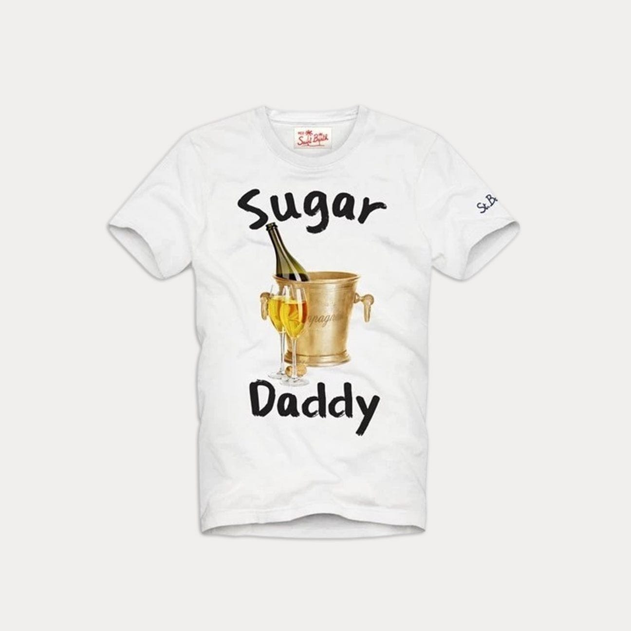 MC2 SAINT BARTH T-Shirt Sugar Daddy Bianco
