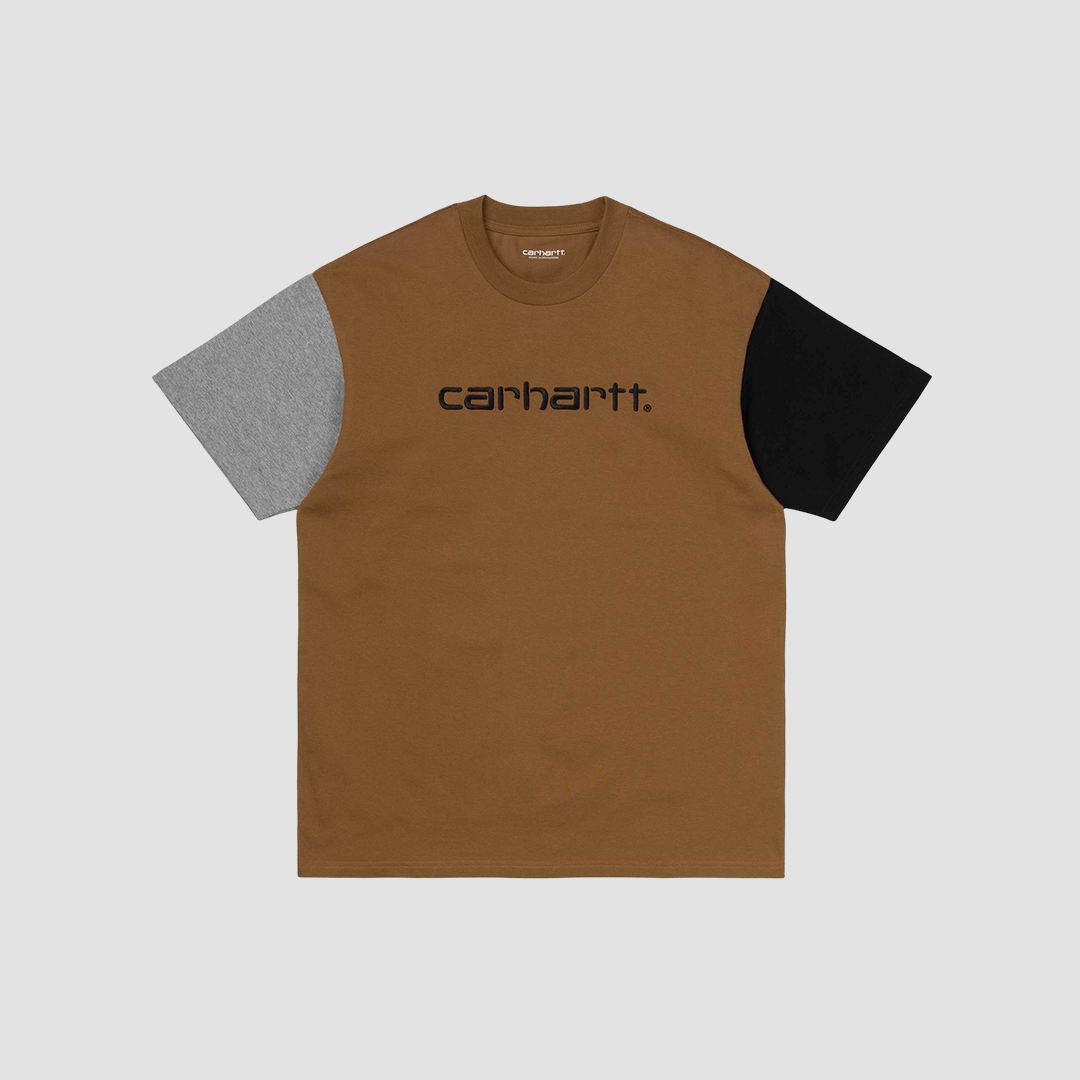 CARHARTT T-shirt Tricol Hamilton Brown