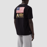 AUTRY T-Shirt con stampa dietro Nero