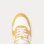 AUTRY Sneakers Medalist Low Bianco e Giallo