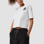 THE NORTH FACE T-Shirt Cropped Bianco